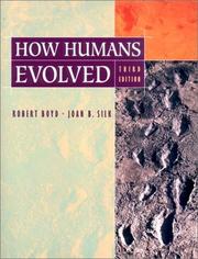 Cover of: How humans evolved