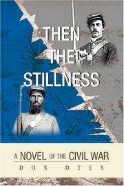 Cover of: Then The Stillness: A Novel of the Civil War