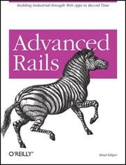 Cover of: Advanced Rails