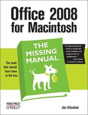 Office 2008 for Macintosh by Jim Elferdink