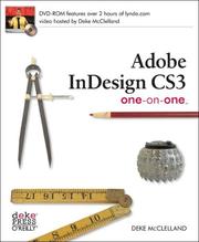 Cover of: InDesign CS3 One on One
