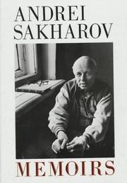 Vospominanii͡a︡ by Andrei Sakharov