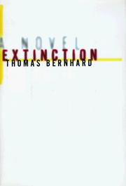 Cover of: Extinction: a novel