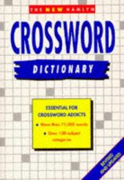 Cover of: The New Hamlyn Crossword Dictionary