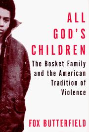 Cover of: All God's children by Fox Butterfield