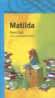 Cover of: Matilda by Roald Dahl