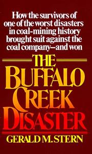 Cover of: The Buffalo Creek disaster by Gerald M. Stern