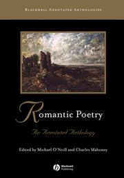 Romantic poetry : an annotated anthology