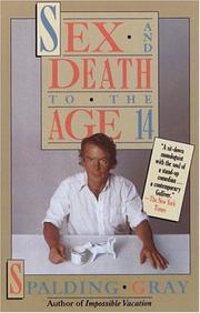 Cover of: Sex and death to the age 14