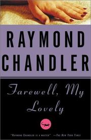 Cover of: Farewell, my lovely by Raymond Chandler