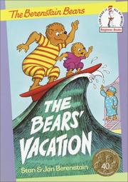 Cover of: The Bears' Vacation (Beginner Books(R))