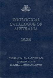 Zoological Catalogue of Australia by P. J. F. Davie