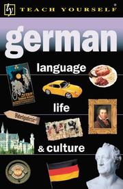 Cover of: Teach Yourself German Language, Life, & Culture