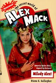 Cover of: Milady Alex (The Secret World of Alex Mack, No. 15)