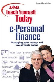 E-personal finance by Ken Dolan, Daria Dolan