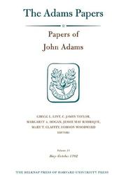 Cover of: Papers of John Adams, Volume 13, 1 May - 26 October 1782 (Adams Papers)