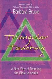 Cover of: Triangular Teaching by Barbara A. Bruce