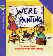 Cover of: We're Painting