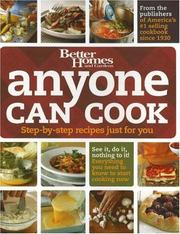 Cover of: Anyone Can Cook