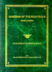 Gardens of the righteous : 'Riyadh as -Salihin of Imam Nawawi