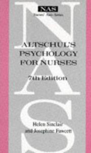 Altschul's Psychology for nurses