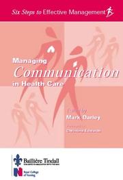 Managing communication in health care