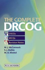 The complete DRCOG : OSCEs, MCQs and revision notes