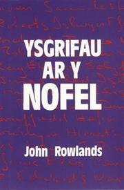 Ysgrifau ar y nofel