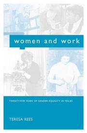 Women and work : twenty-five years of gender equality in Wales