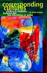 Corresponding cultures : the two literatures of Wales