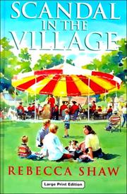 Cover of: Scandal in the Village: Tales from Turnham Malpas (Ulverscroft Large Print Series)