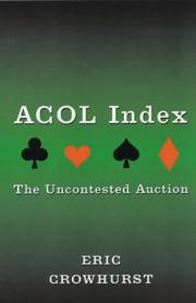 Acol index : the uncontested auction