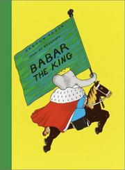 Cover of: Babar the king