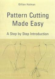 Pattern Cutting Made Easy by Gillian Holman