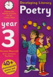 Developing literacy : poetry : reading and writing activites for the literacy hour