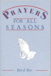 Cover of: Prayers for All Seasons P (Frank Topping)