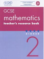 CCEA GCSE mathematics. Higher 2, Teacher's resource book