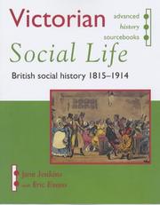 Cover of: Victorian Social Life (Advanced History Sourcebooks)