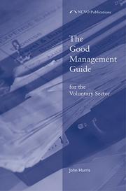 The good management guide for the voluntary sector