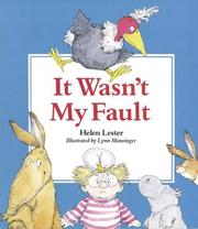 Cover of: It wasn't my fault