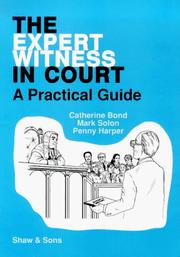 The expert witness in court : a practical guide