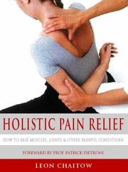 Holistic pain relief