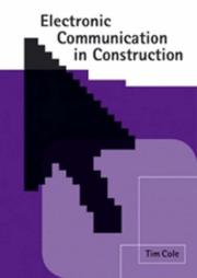 Cover of: Electronic Communication in Construction