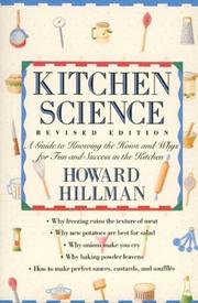 Cover of: Kitchen science by Howard Hillman