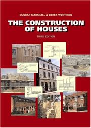 Cover of: Construction of Houses
