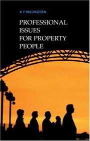 Professional issues for property people