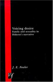 Voicing desire : family and sexuality in Diderot's narrative