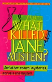 Cover of: What Killed Jane Austen?