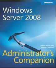 Cover of: Windows Server 2008 Administrator's Companion (Administrators Companion) (PRO-Administrators Companion) (PRO-Administrators Companion) by Sharon Crawford, Charlie Russel