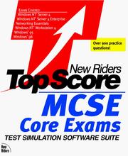 MCSE top score software : core exams